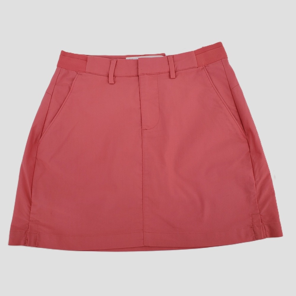 Walter Hagen Womens 4 Golf Skort Stretch UPF 50+ Wrinkle Resistant Pink Rouge